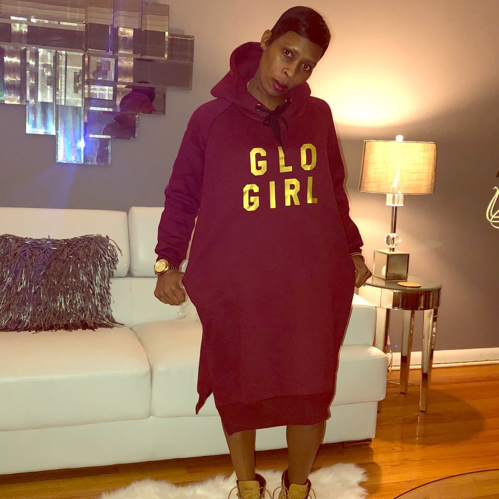 Oversized Hoodie Dress